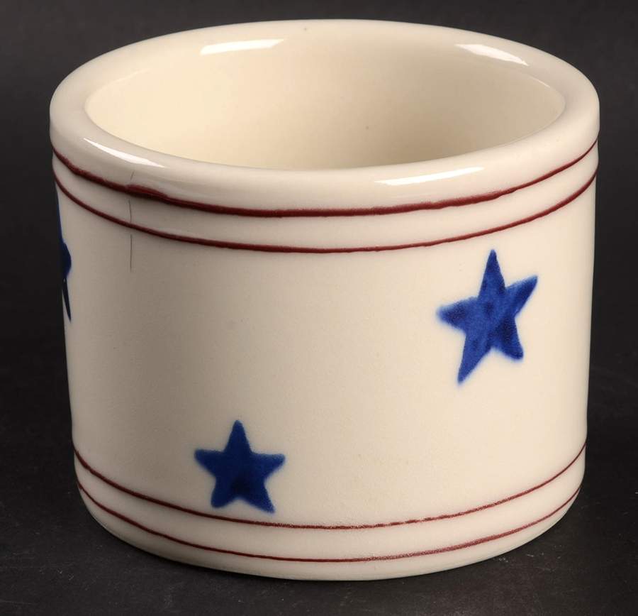 Stars & Stripes Open Jam Dish by Hartstone-1
