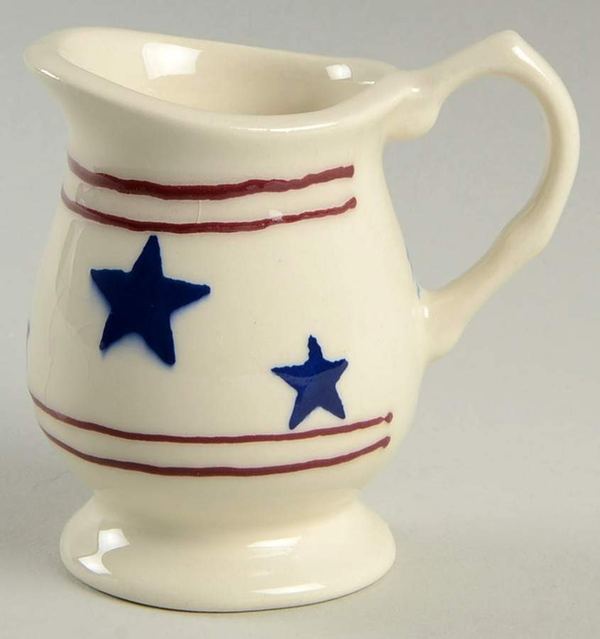 Stars & Stripes Mini Creamer by Hartstone-1
