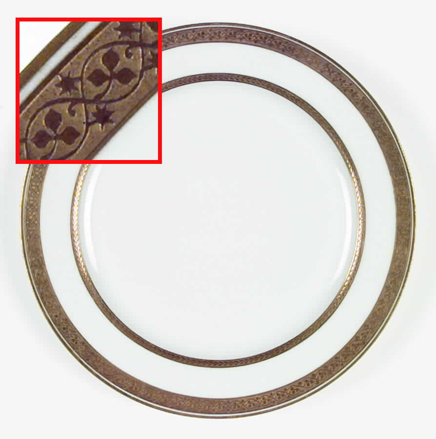 Schleiger 584-1 Dinner Plate by Haviland-1