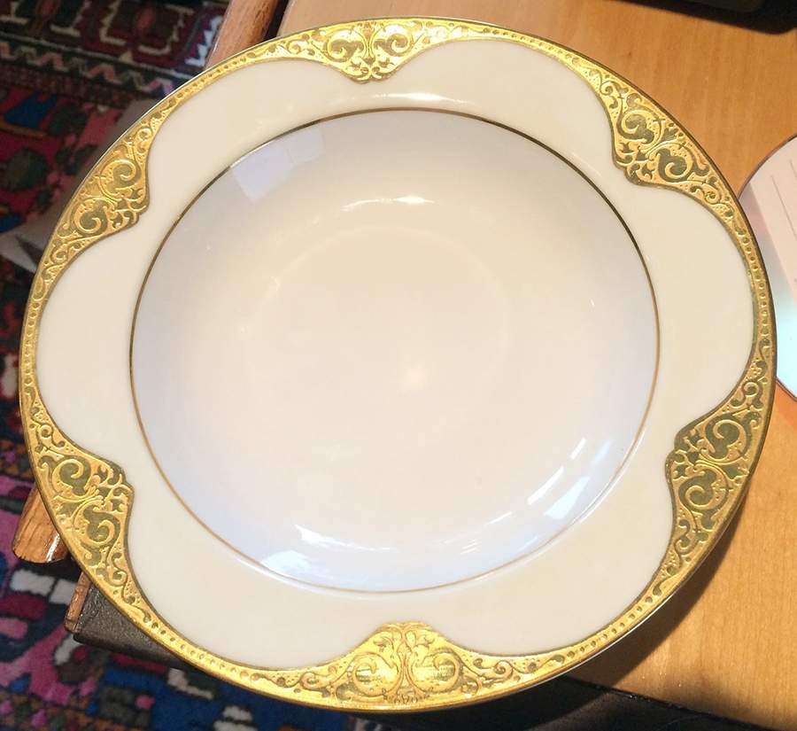 Sultana Rim Soup Bowl by Haviland-1