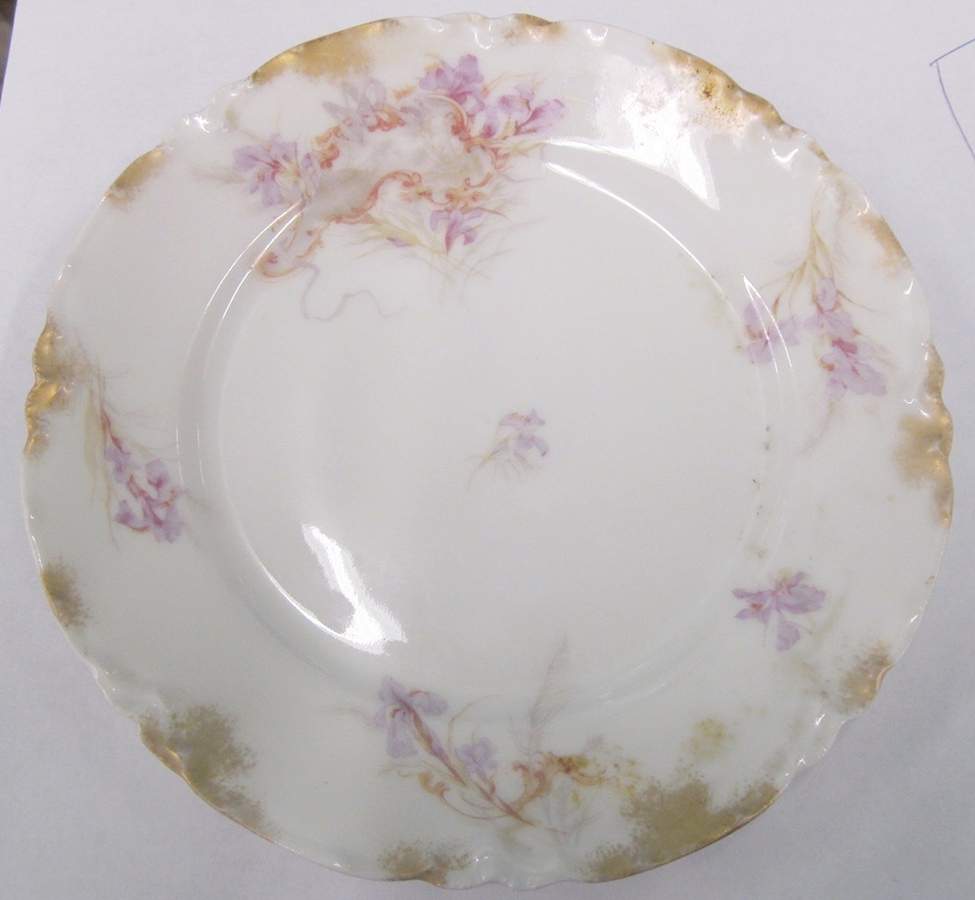Schleiger 482 Dinner Plate by Haviland-1