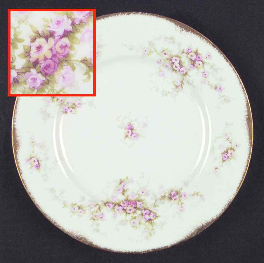 Schleiger 149j Dinner Plate by Haviland-1
