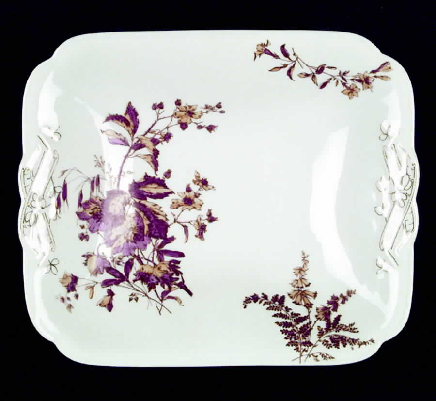Schleiger 77d 9" Square Vegetable Bowl by Haviland-1