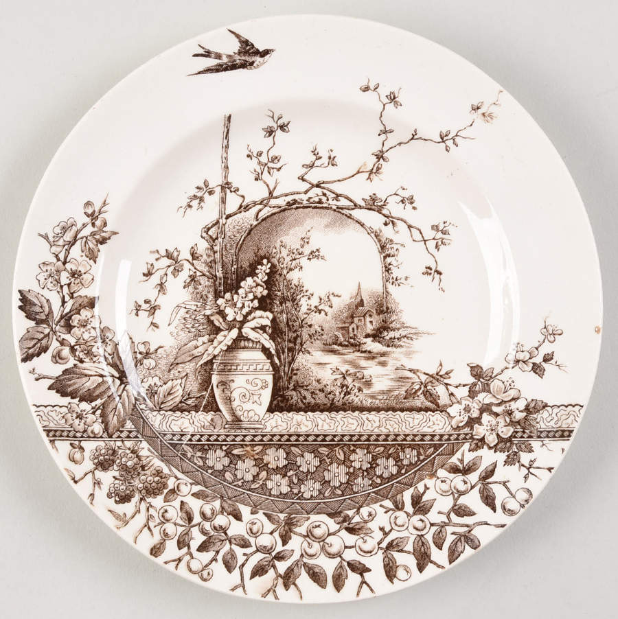 Rustic Bread & Butter Plate by Hill Pottery-1