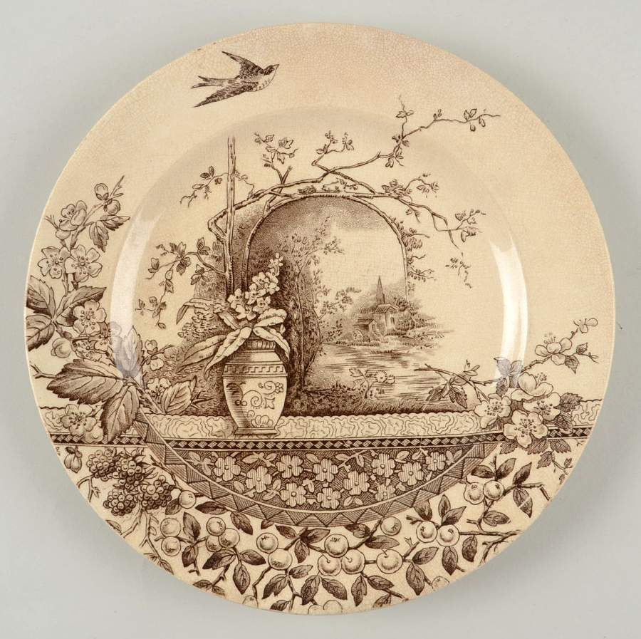 Rustic Salad Plate by Hill Pottery-1