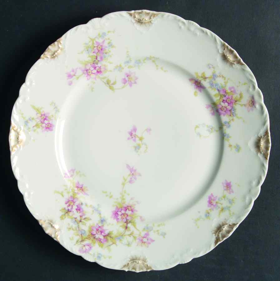 Schleiger 1014-6 Luncheon Plate by Haviland-1