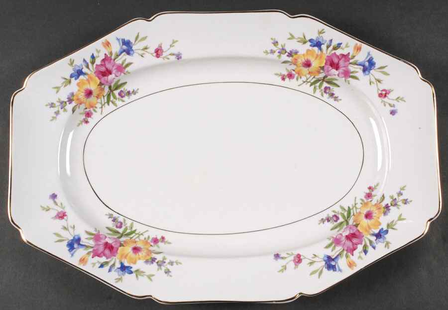 16257 15" Oval Serving Platter by Heinrich - H&C-1