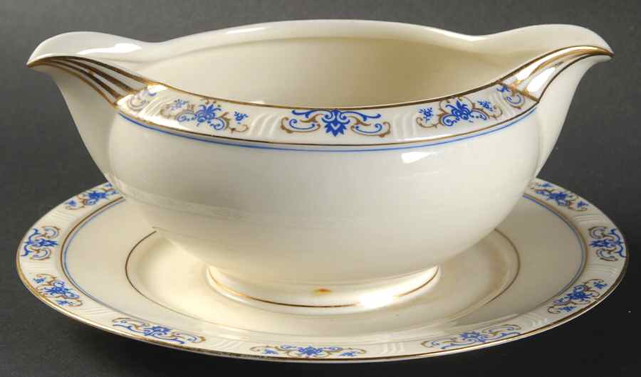 Eleonore Gravy Boat with Attached Underplate by Haas-Czjzek Coronado-1