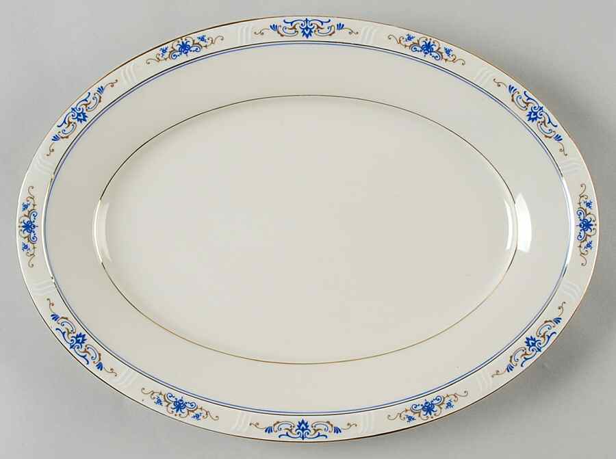 Eleonore 11" Oval Serving Platter by Haas-Czjzek Coronado-1