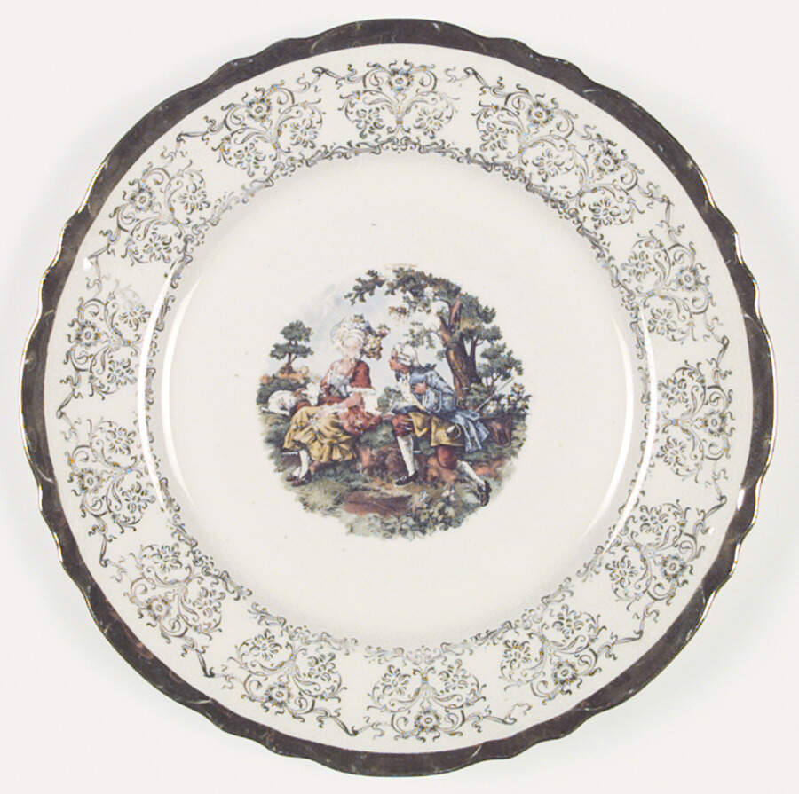 HLC874 Dinner Plate by Homer Laughlin -1