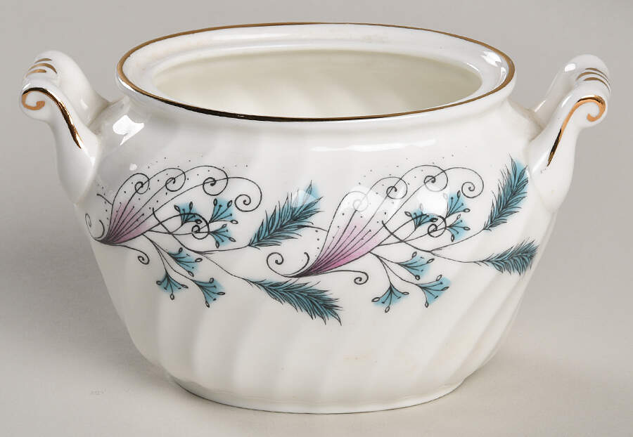 Carrousel Sugar Bowl No Lid by Heathcote-1