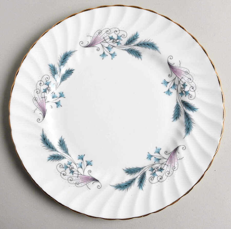 Carrousel Salad Plate by Heathcote-1
