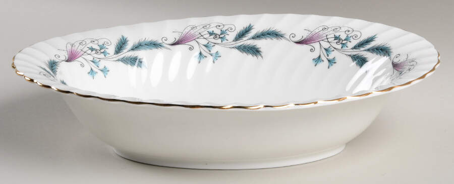 Carrousel 9" Oval Vegetable Bowl by Heathcote-1