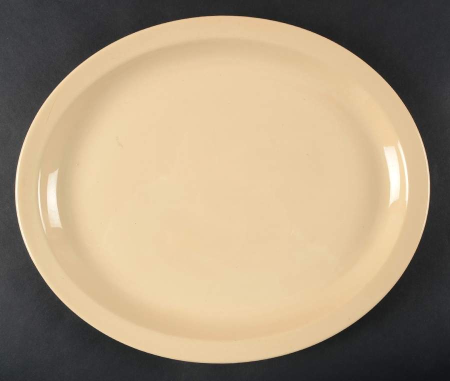 HLC881 13" Oval Serving Platter by Homer Laughlin -1