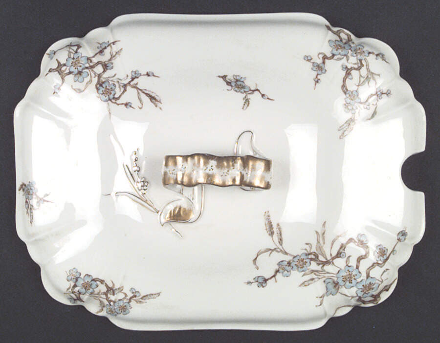 Schleiger 222-2 Lid for Tureen by Haviland-1