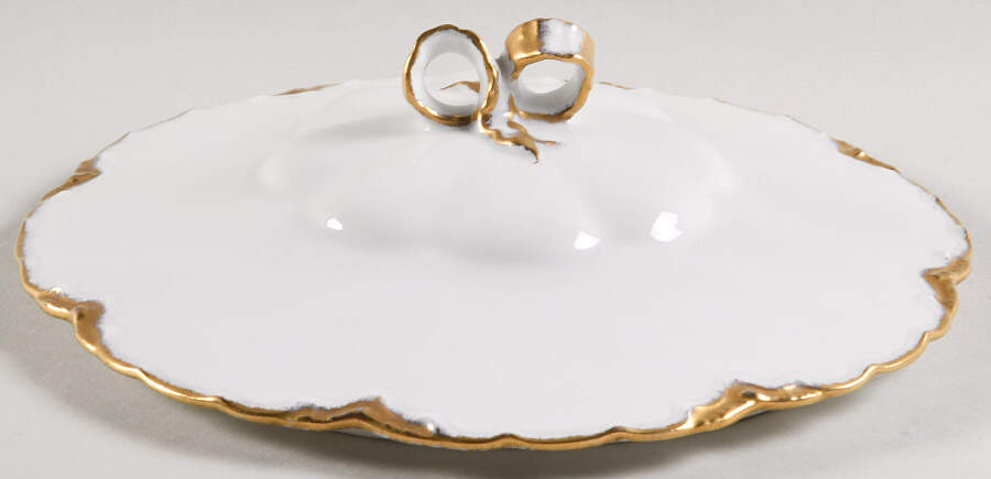 H722 Lid for Round Vegetable by Haviland-1