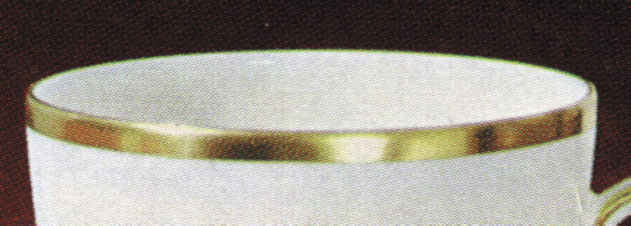 Gold Flat Cup by Hutschenreuther-1