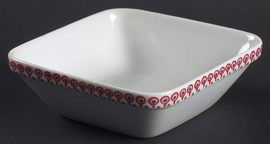Datscha Square Fruit/Dessert (Sauce) Bowl by Hutschenreuther-1