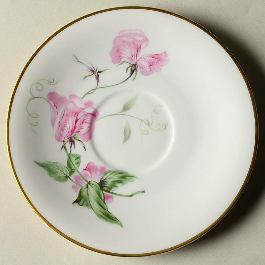 Sweet Pea Saucer by Heinrich - H&C-1