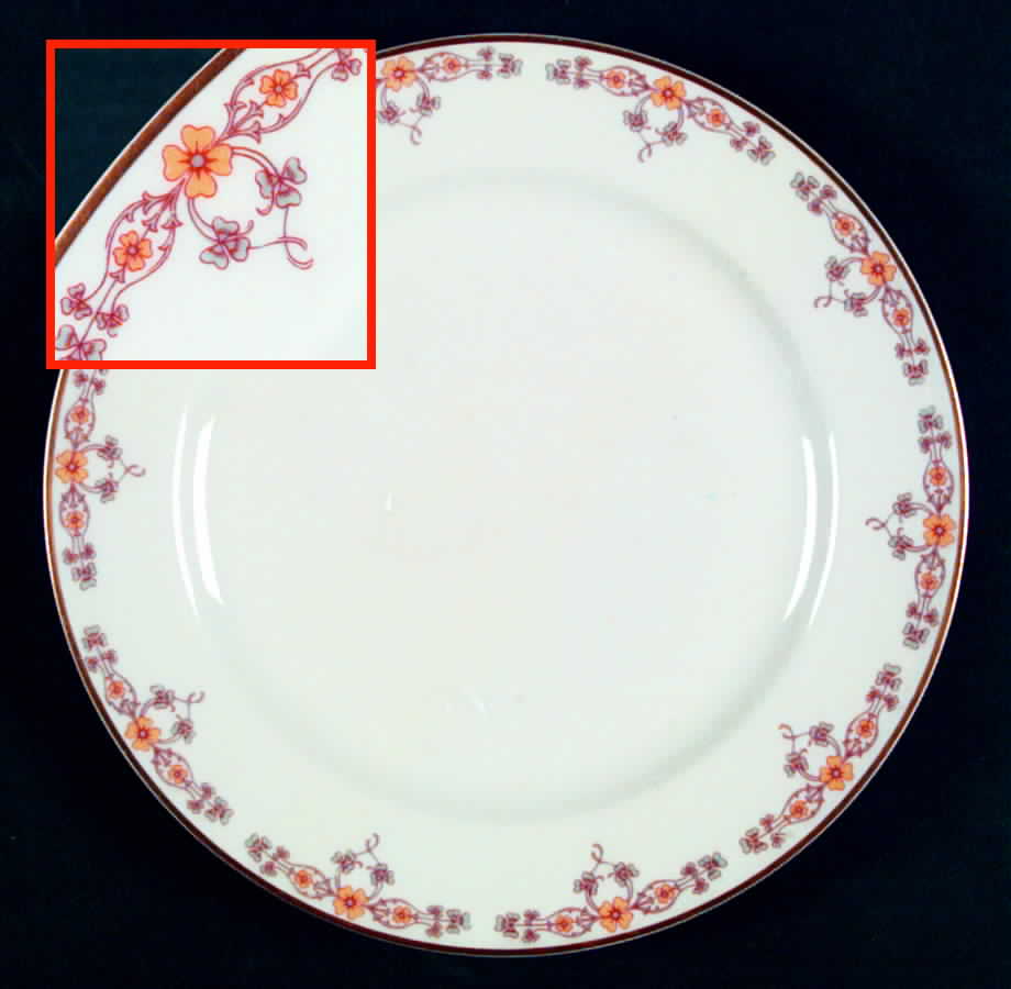Schleiger 771 Luncheon Plate by Haviland-1