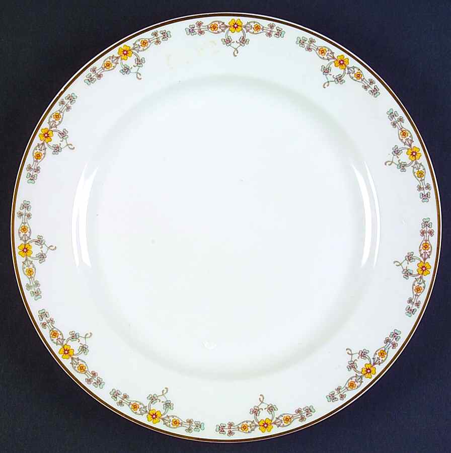 Schleiger 771 Dinner Plate by Haviland-1