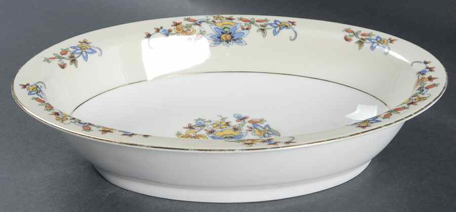 10698 10" Oval Vegetable Bowl by Heinrich - H&C-1
