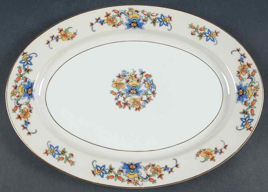 10698 11" Oval Serving Platter by Heinrich - H&C-1