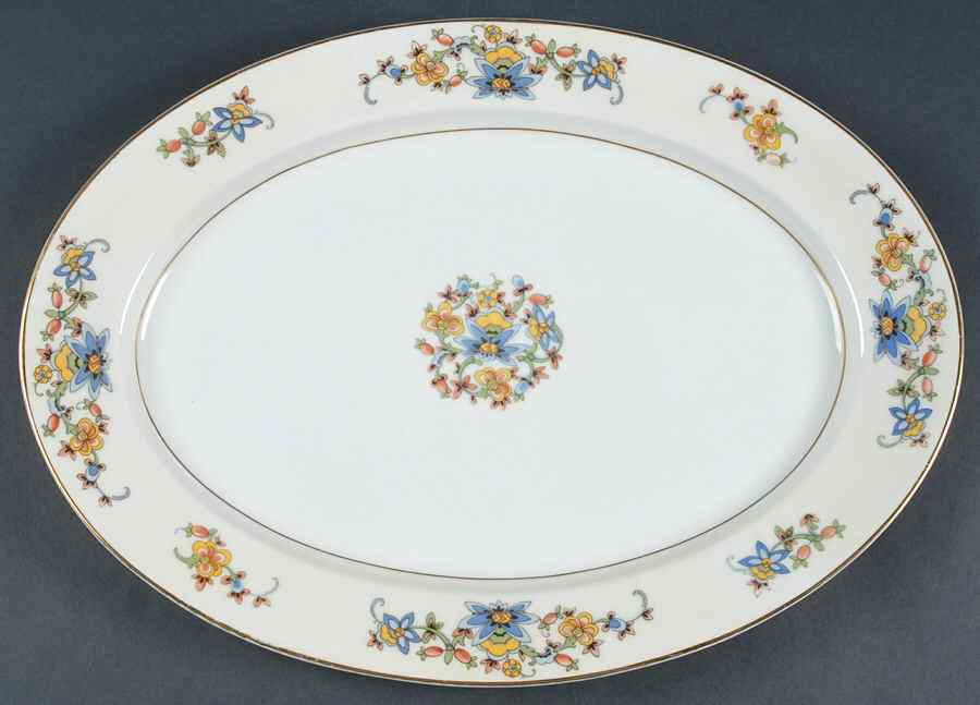 10698 16" Oval Serving Platter by Heinrich - H&C-1