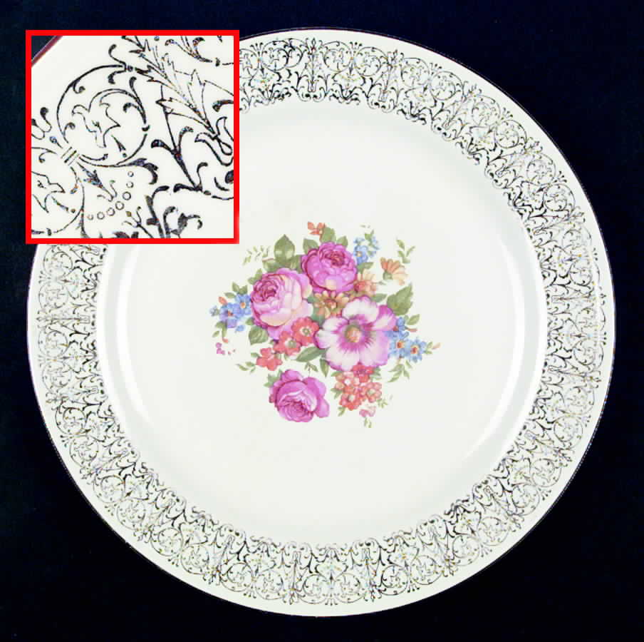 Newell Dinner Plate by Homer Laughlin -1