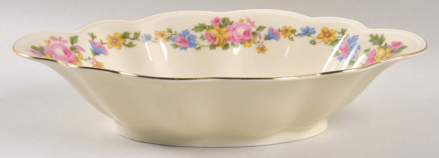 HWC2 9" Oval Vegetable Bowl by HW (Germany, Czech)-1
