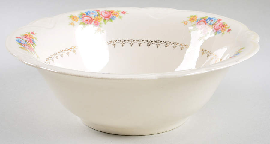 M201 (No Trim) 8" Round Vegetable Bowl by Homer Laughlin -1