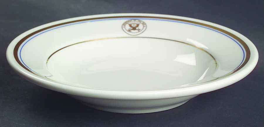 Us Navy Rim Cereal Bowl by Homer Laughlin -1