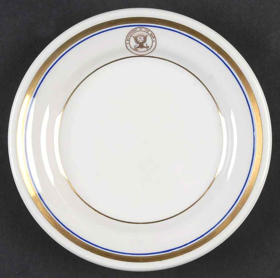 Us Navy Bread & Butter Plate by Homer Laughlin -1