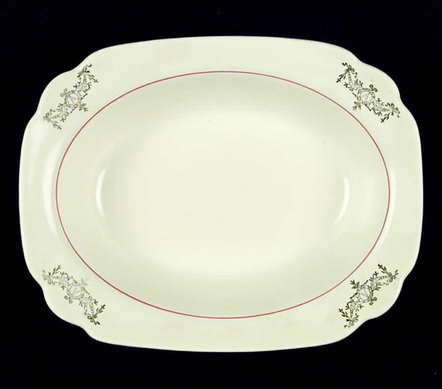 HLC895 9" Oval Vegetable Bowl by Homer Laughlin -1