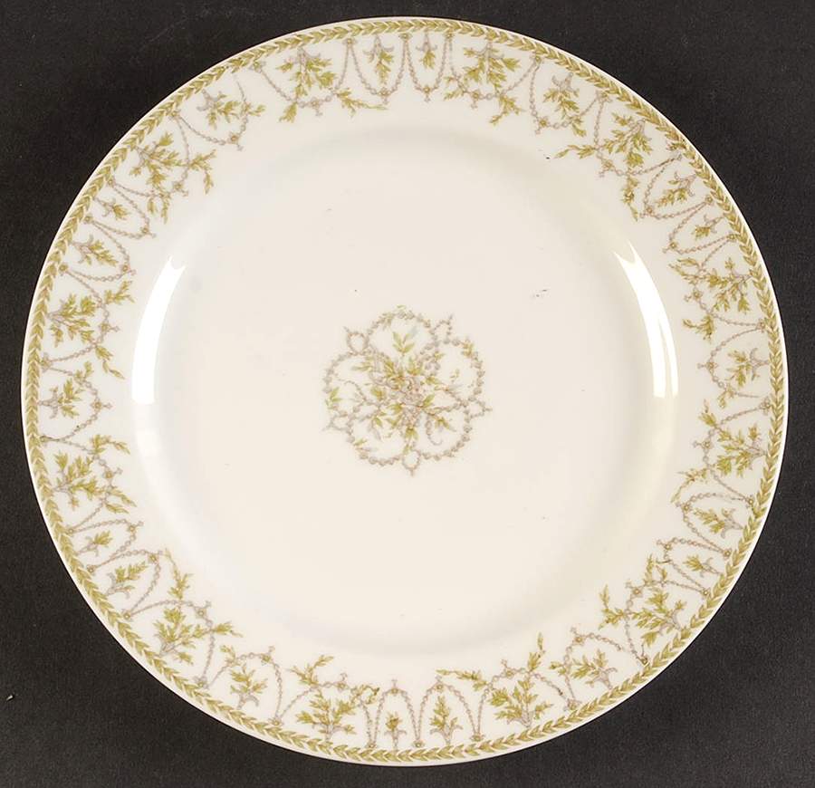 H729 Luncheon Plate by Haviland-1