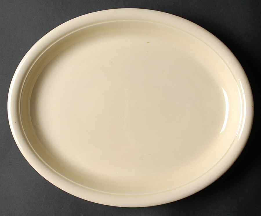 HLC896 11" Oval Serving Platter by Homer Laughlin -1