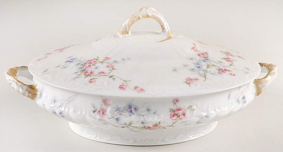 Schleiger 309-5 Oval Covered Vegetable by Haviland-1