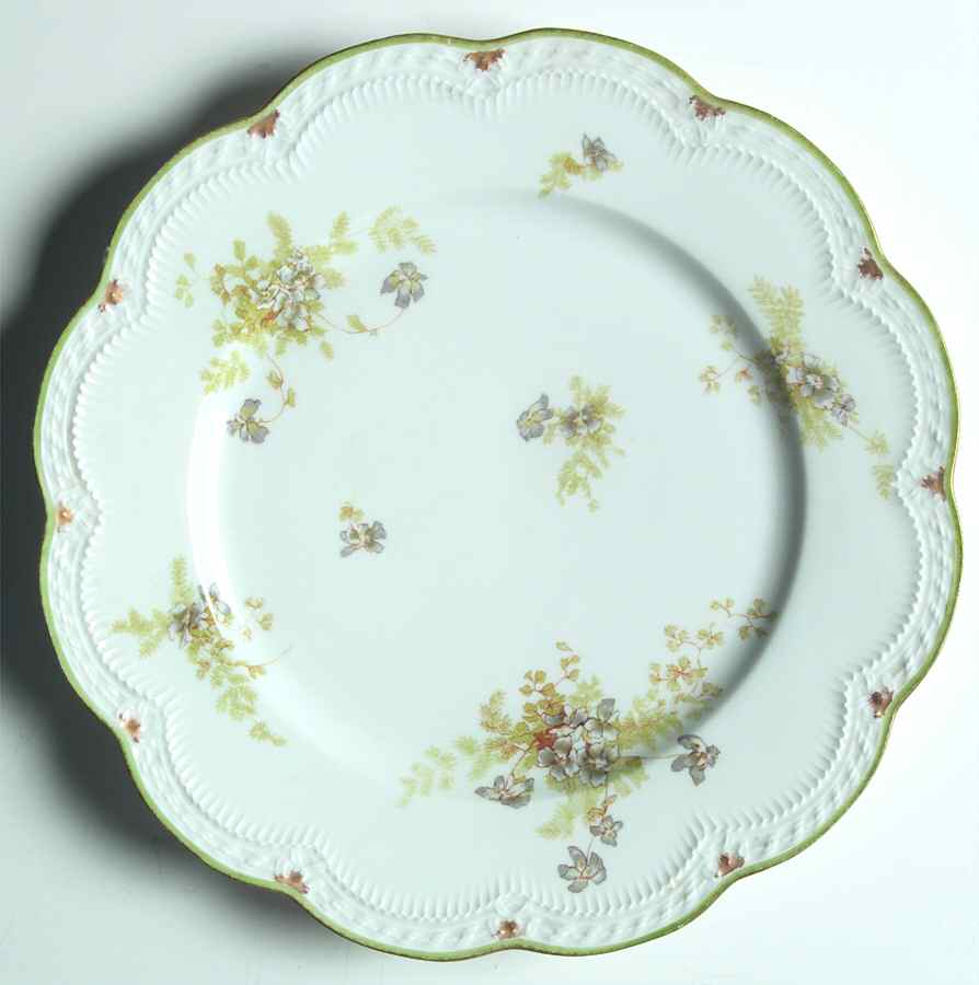 Schleiger 52k Dinner Plate by Haviland-1