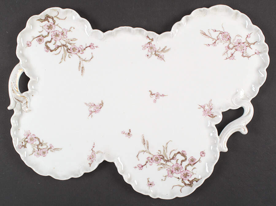 Schleiger 222b Handled Serving Tray by Haviland-1