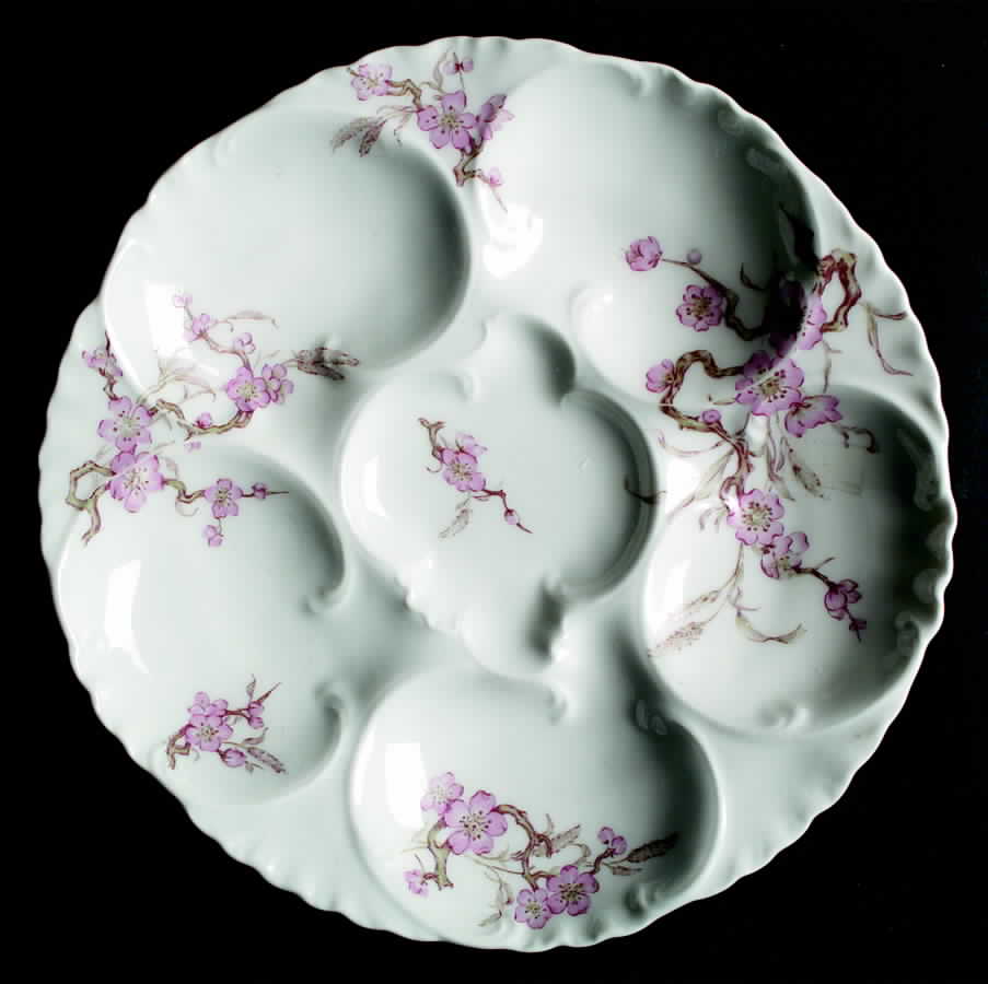 Schleiger 222b Oyster Plate by Haviland-1