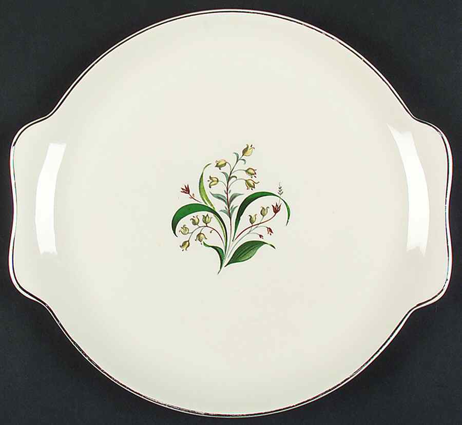 Rita Handled Cake Plate by Harmony House China-1