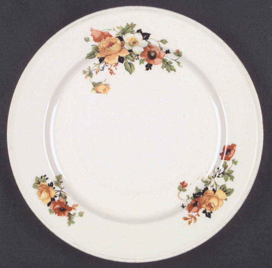 HLC907 Dinner Plate by Homer Laughlin -1
