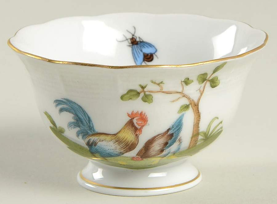 Chanticleer Individual Open Sugar Bowl by Herend-1