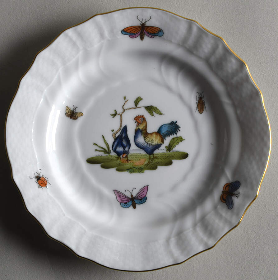 Chanticleer Bread & Butter Plate by Herend-1