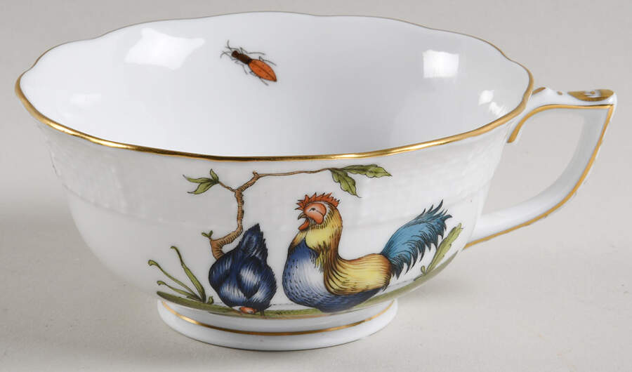 Chanticleer Footed Cup by Herend-1