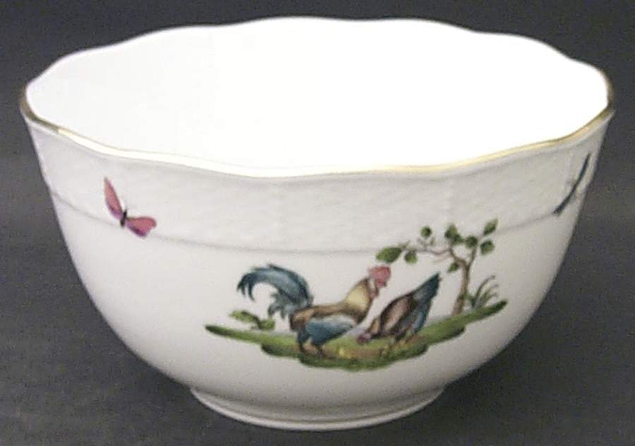 Chanticleer 7" Round Vegetable Bowl by Herend-1