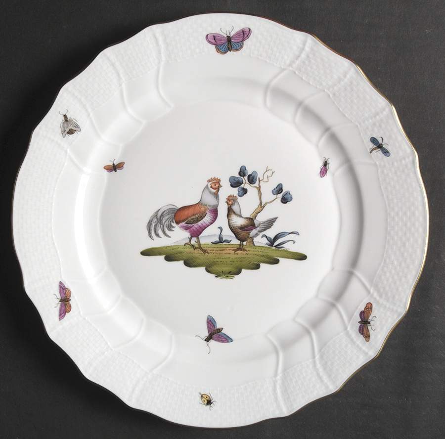 Chanticleer Dinner Plate by Herend-1
