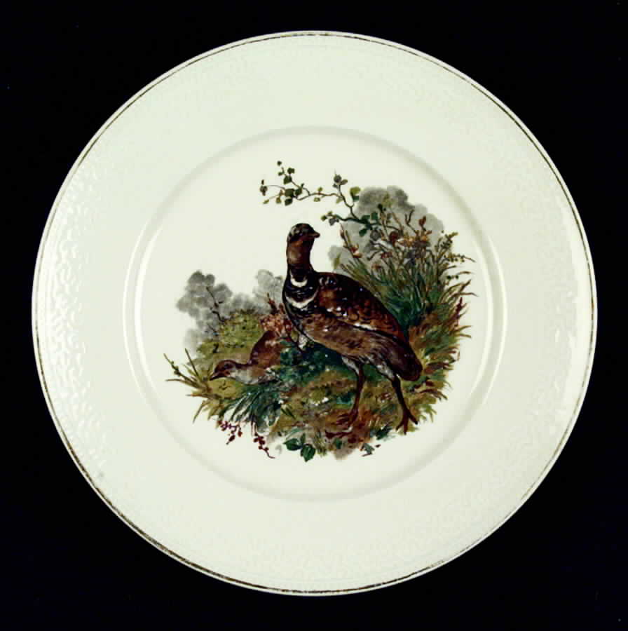 H743 Luncheon Plate by Haviland-1