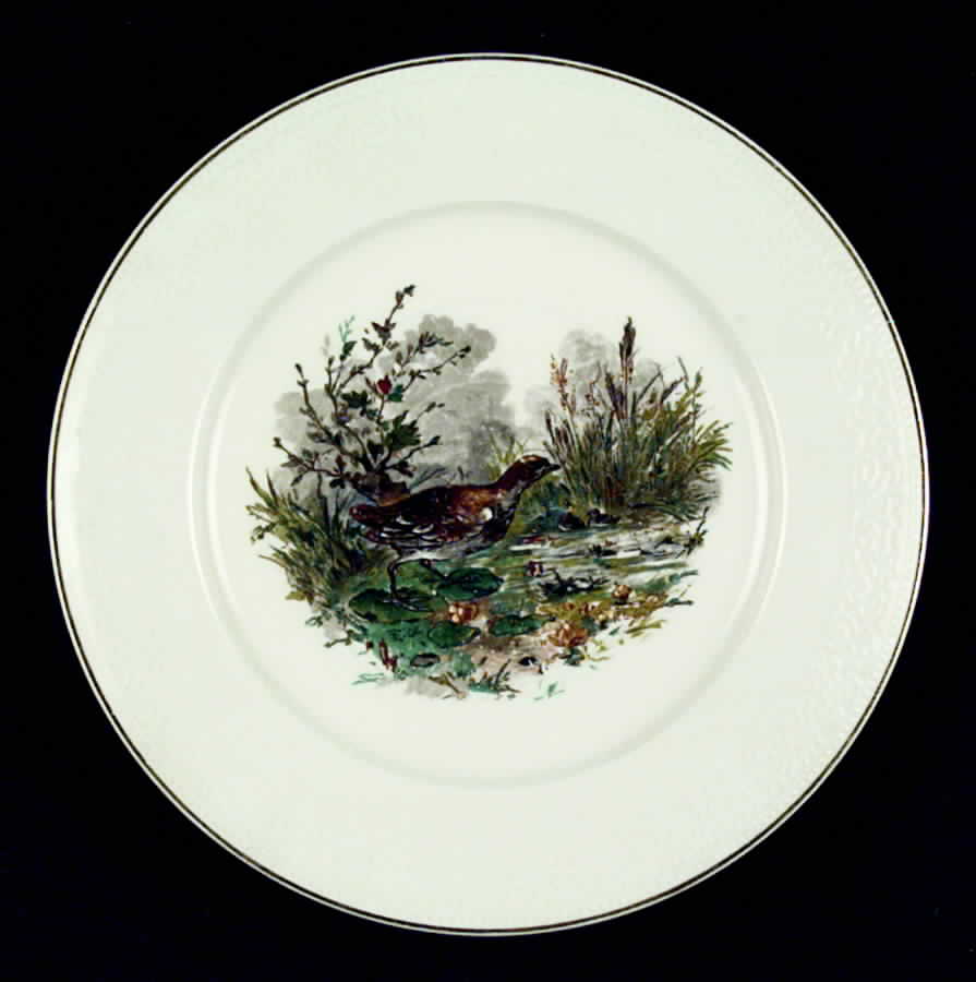 H743 Luncheon Plate by Haviland-1