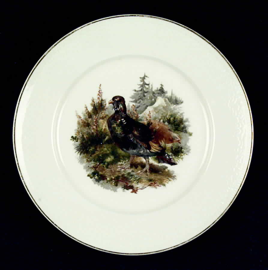 H743 Luncheon Plate by Haviland-1